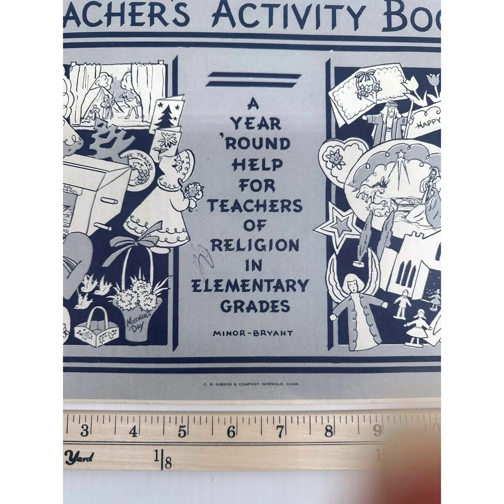 C.R. Gibson & Company vintage teacher